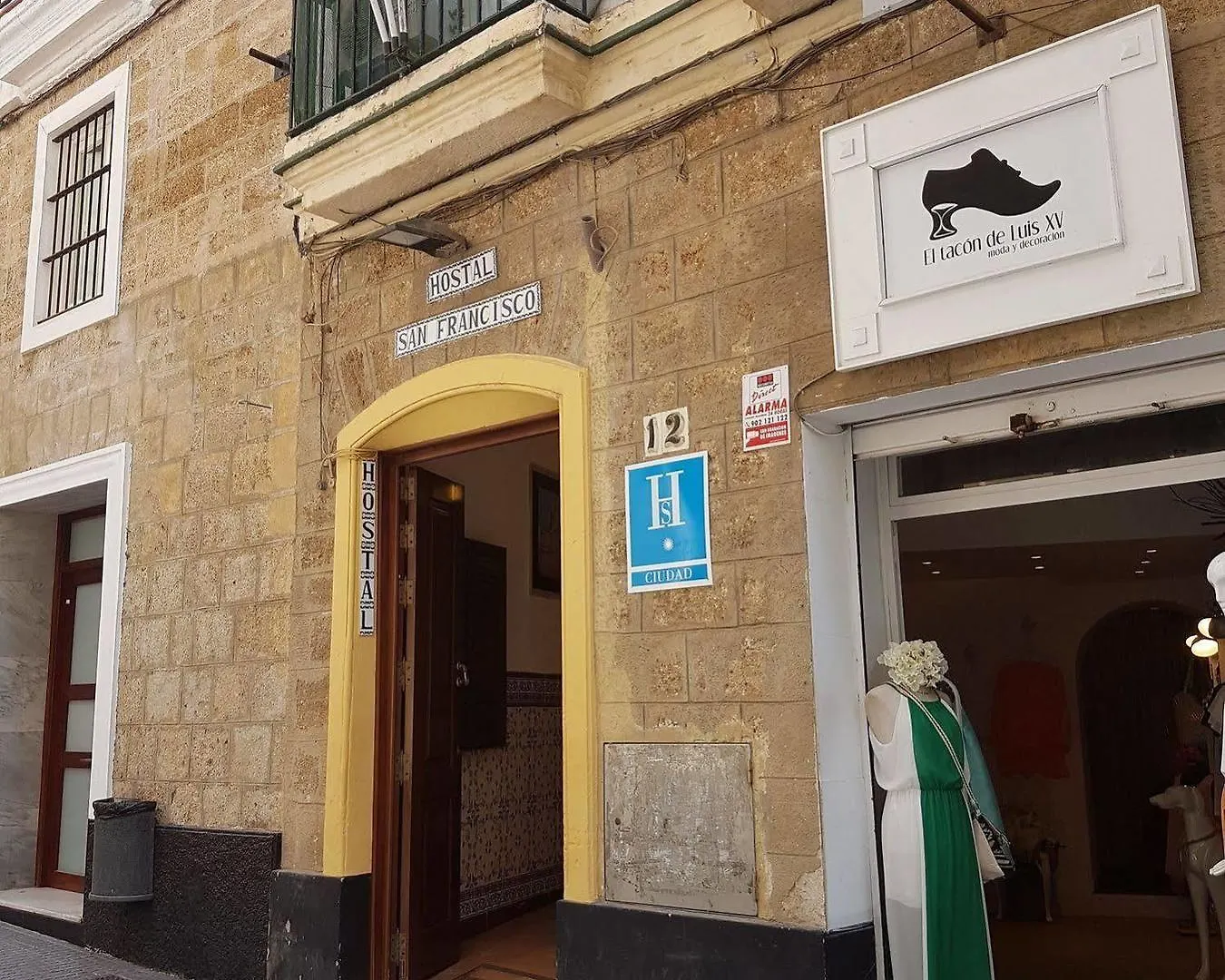 Hotel Hostal San Francisco Kadyks Hiszpania